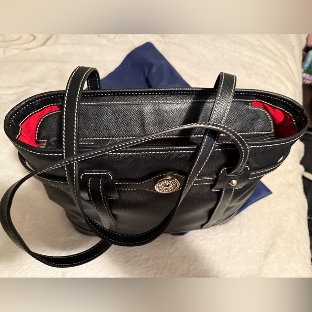 Dooney & Bourke Black Leather Shoulder Bag